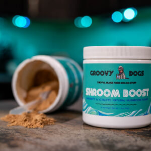 SHROOM BOOST IMMUNITY & VITALITY. NATURAL MUSHROOM POWER 30 Servings | Net Wt. 1.9oz (54g)