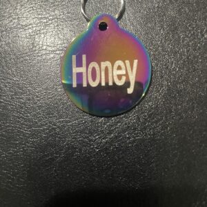 groovy dogs personalized name tag